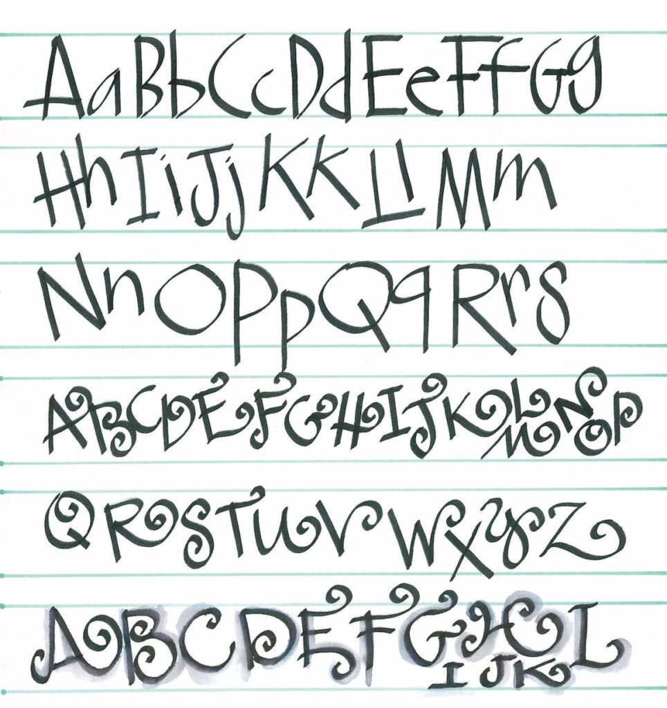 10 Super Easy Hand Lettering Techniques With An Artful Spin 10 Super Easy Hand Lettering Techniques With An Artful Spin