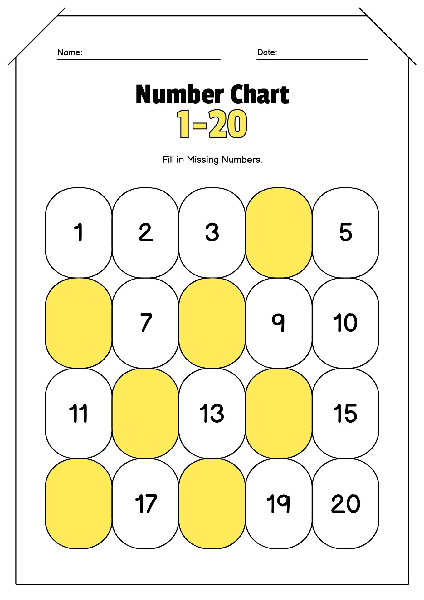 Number Lines 2 To 20 Fill Missing Numbers Activity Math Chart For Operations In School Education Stock Vector Illustration Of Grid Worksheet 283609491