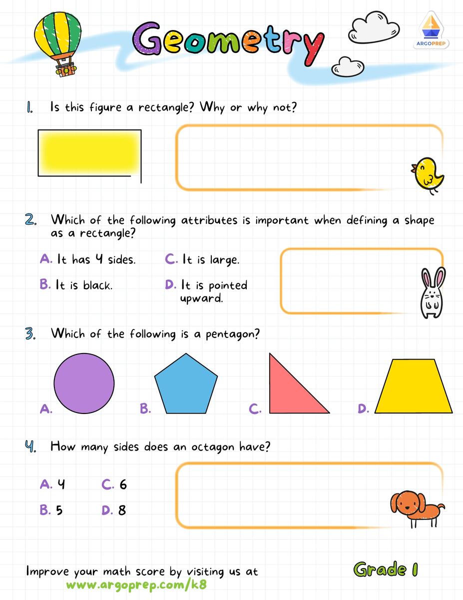 1st Grade 3D Shapes Geometry Worksheets For Free ArgoPrep 1st Grade 3D Shapes Geometry Worksheets For Free ArgoPrep