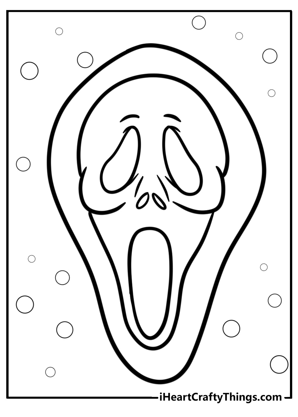 20 New Scream Coloring Pages 100 Free To Print
