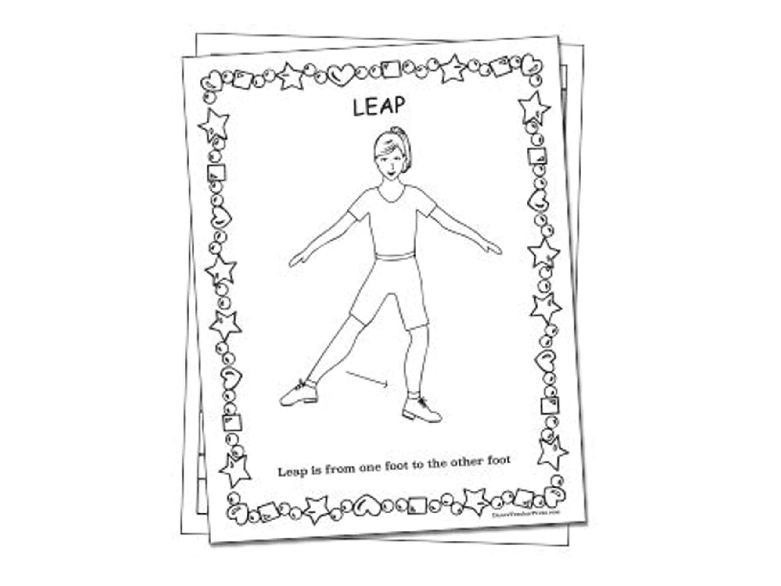 20 Tap Dance Coloring Sheets Etsy 20 Tap Dance Coloring Sheets Etsy