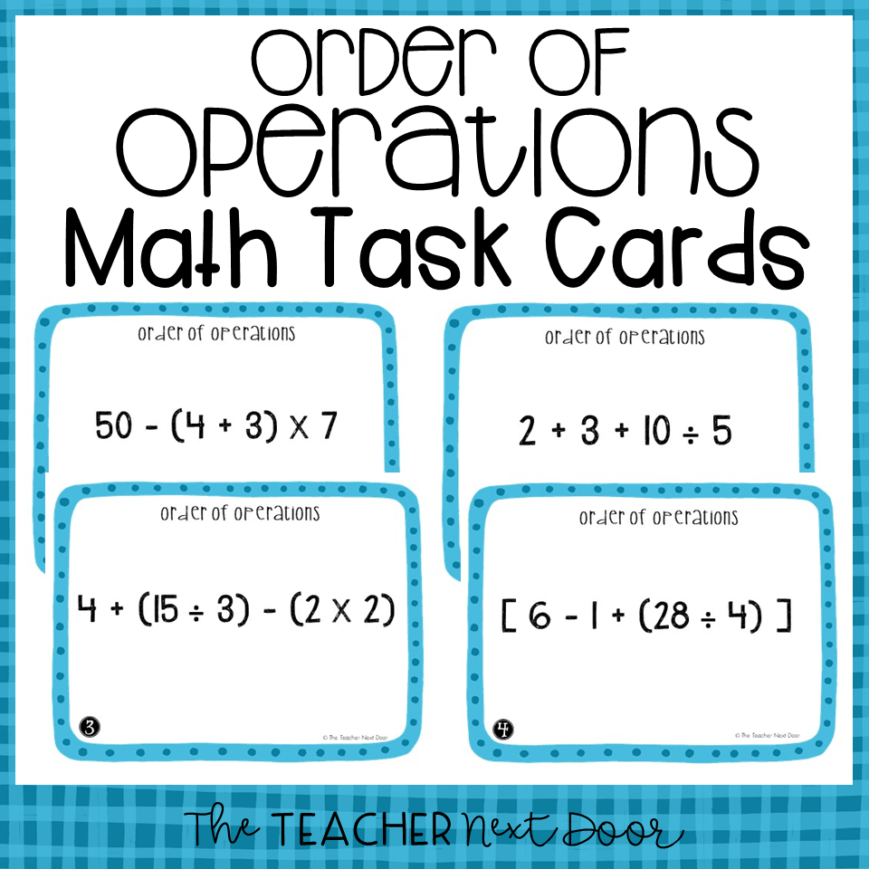 Using Order Of Operations Worksheet Download