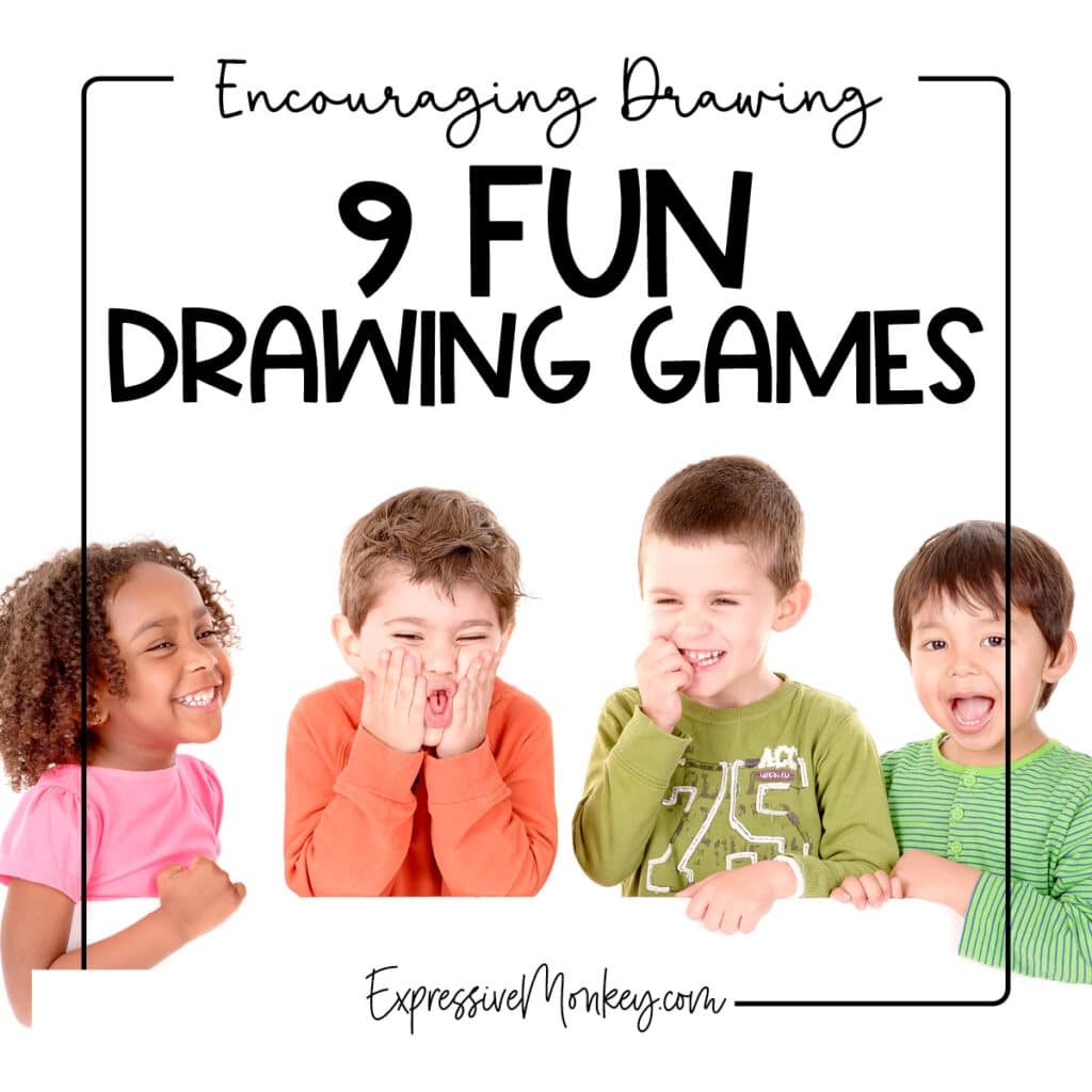 9 Fun Drawing Games For Kids Expressive Monkey 9 Fun Drawing Games For Kids Expressive Monkey