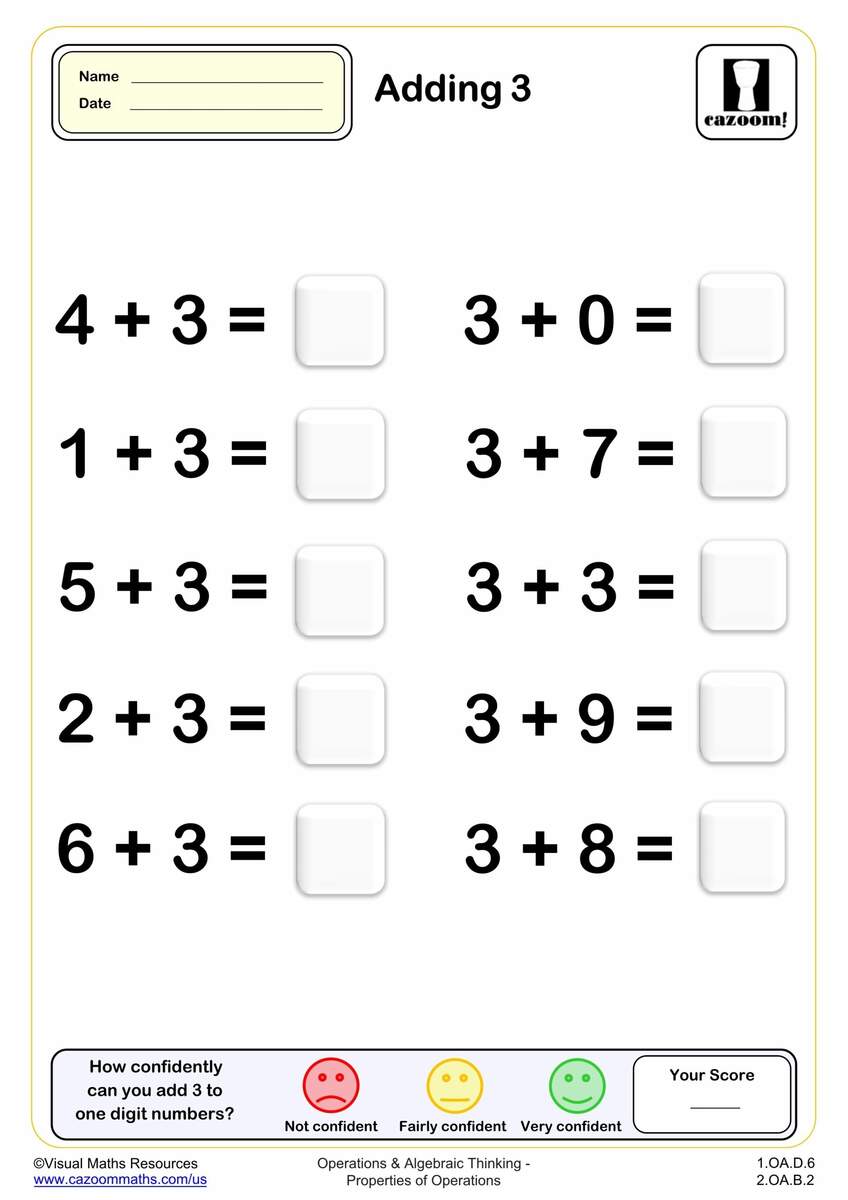 12 Single Digit Addition Questions With Some Regrouping A Worksheets Library