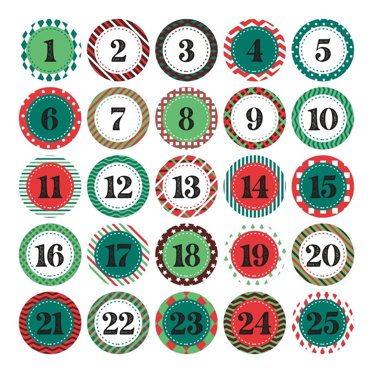 Advent Calendar Numbers 10 Free PDF Printables Printablee Advent Calendar Numbers 10 Free PDF Printables Printablee