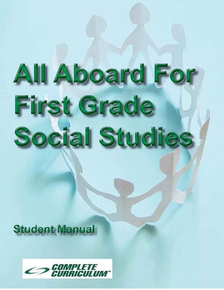 All Aboard For First Grade Social Studies Student Edition