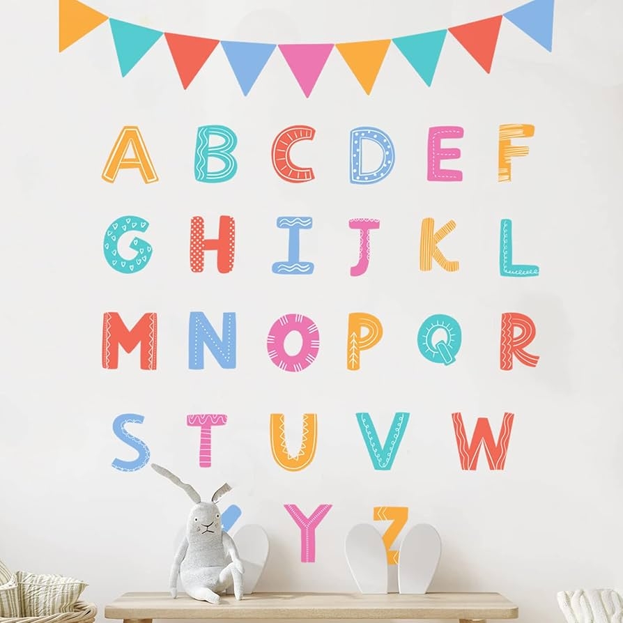 Amazon Alphabet Letters Kids Wall Stickers ABC Decals Peel And Stick Removable For Nursery Bedroom Kids Room Decor Toddler Boys D Cor ABC Letters Baby Amazon Alphabet Letters Kids Wall Stickers ABC Decals Peel And Stick Removable For Nursery Bedroom Kids Room Decor Toddler Boys D Cor ABC Letters Baby
