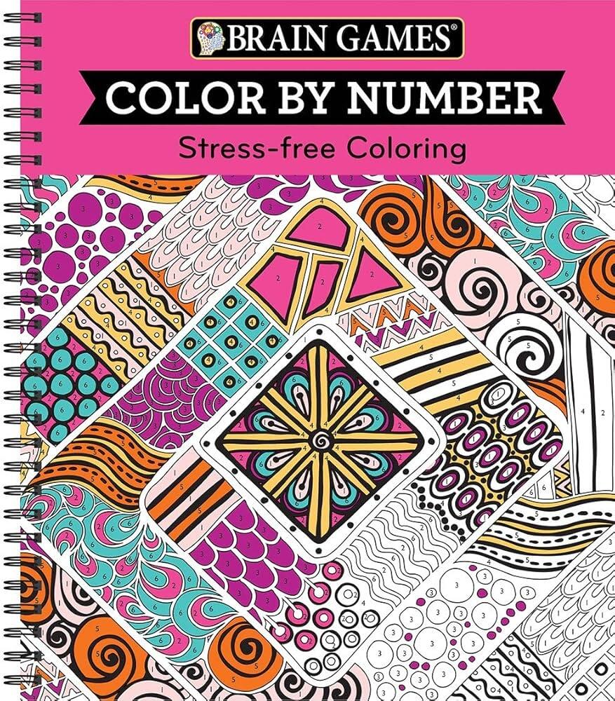 Amazon Brain Games Color By Number Stress Free Coloring Pink 9781680227727 Publications International Ltd Brain Games New Seasons Books Amazon Brain Games Color By Number Stress Free Coloring Pink 9781680227727 Publications International Ltd Brain Games New Seasons Books