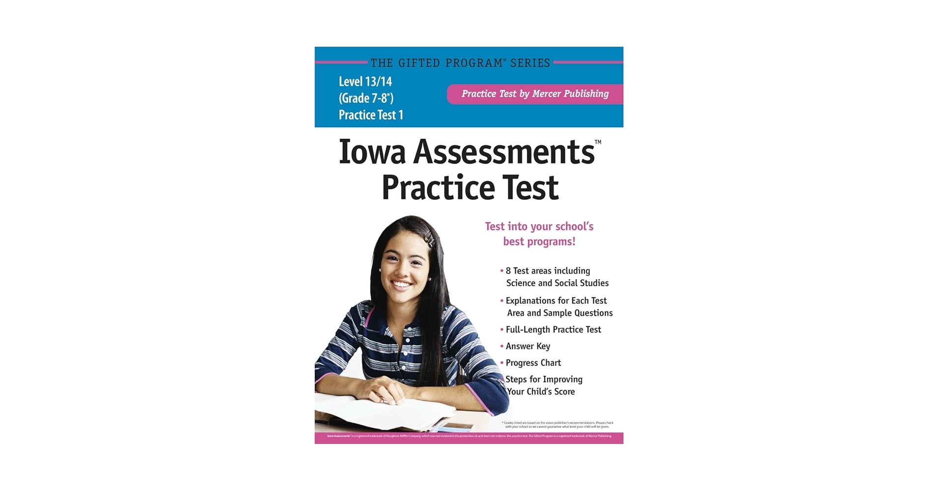 Amazon Iowa Assessments Practice Test Grade 7 8 Level 13 14 9781937383398 Mercer Publishing Books