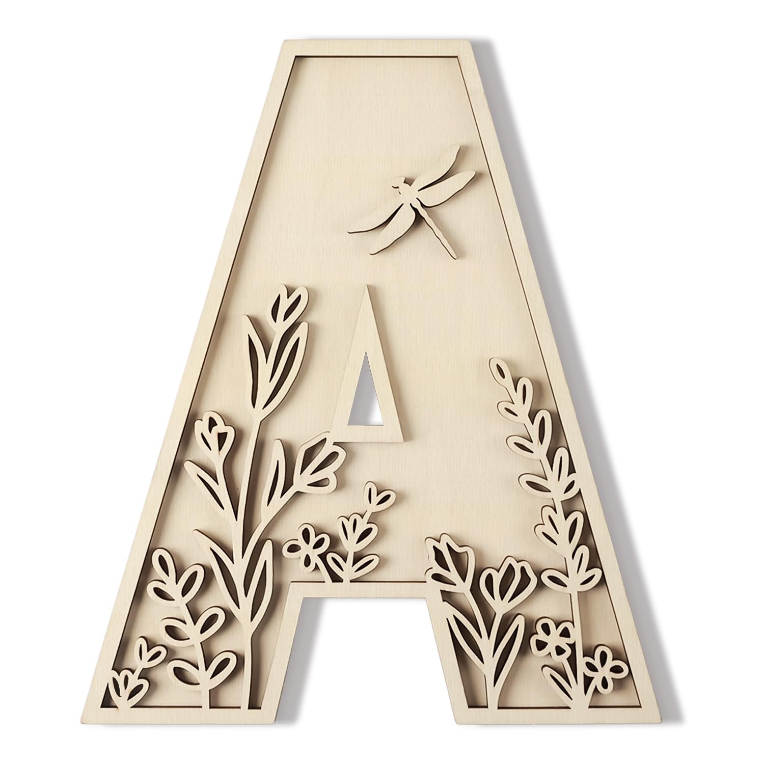 Amazon Layered 12 Inch Large Wooden Letters For Wall Decor Flowered Paintable Wooden Nursery Letters For Crafts Wood Alphabet Letter A For Birthday Boho Nursery Name Sign Wedding Home Decoration Baby Buy Wooden Alphabet Letters Set PAINTED Wooden Letters Wall Hanging Letters Nursery Decor Alphabet Wall ABC Wall 6 12 Online In India Etsy