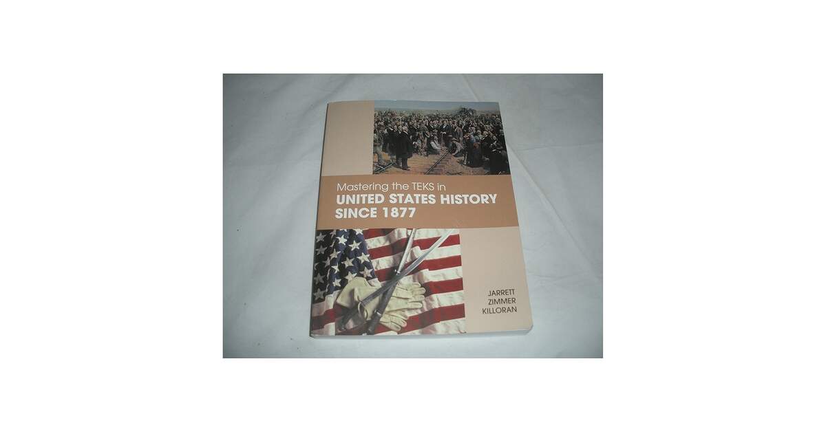Amazon Mastering The TEKS In United States History Since 1877 9781935022114 Jarrett Publishing Company Books
