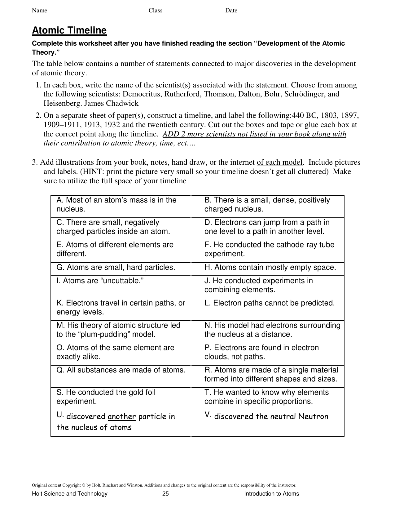 Free Atomic Timeline Worksheet Answers Download Free Atomic Timeline Worksheet Answers Png Images Free Worksheets On Clipart Library