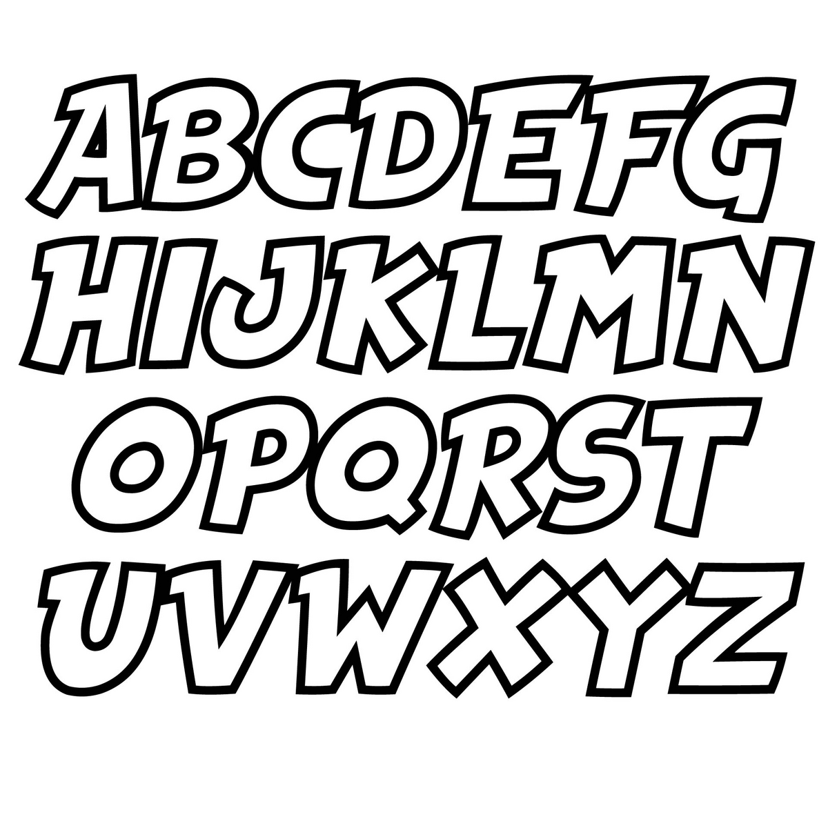 Block Letters Small Medium 10 Free PDF Printables Printablee Block Letters Small Medium 10 Free PDF Printables Printablee