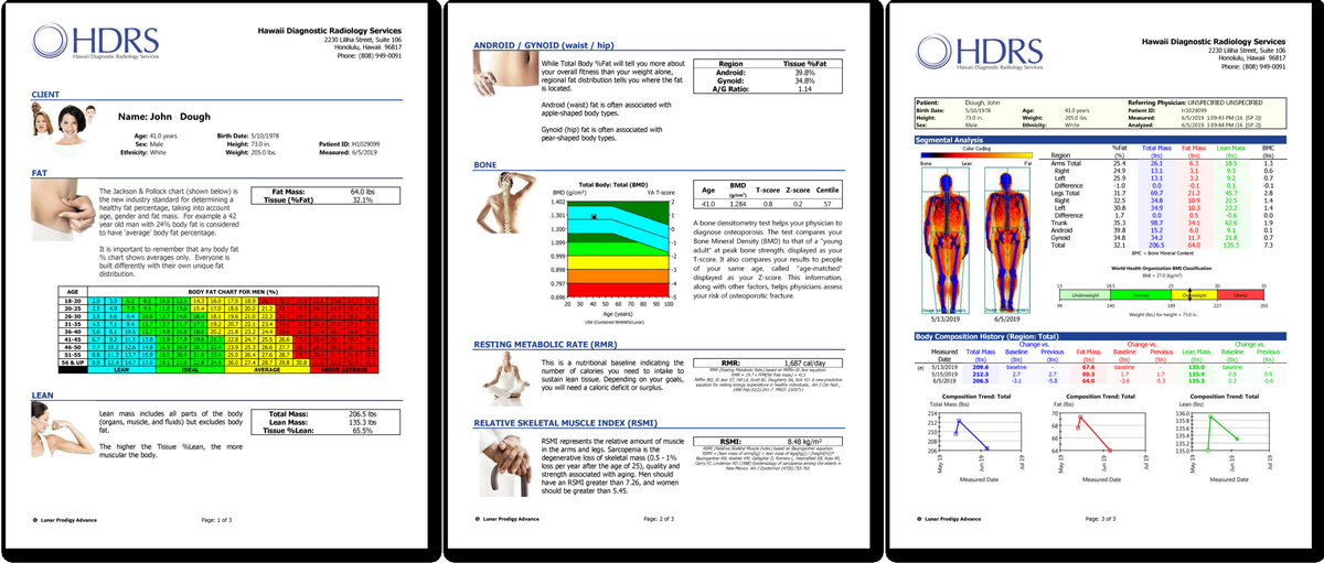 Body Composition Hawaii Diagnostic Radiology Services By Y M Body Composition Hawaii Diagnostic Radiology Services By Y M