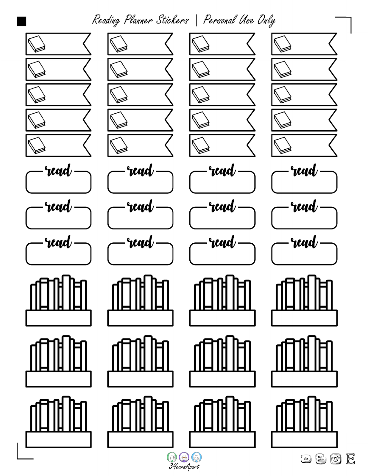 Free Makeup Printable Label Stickers And More Printables And Inspirations
