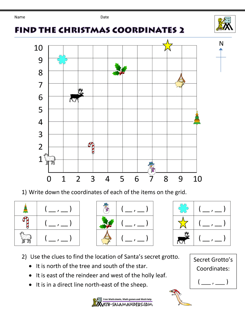 Christmas Math Activities Christmas Math Activities