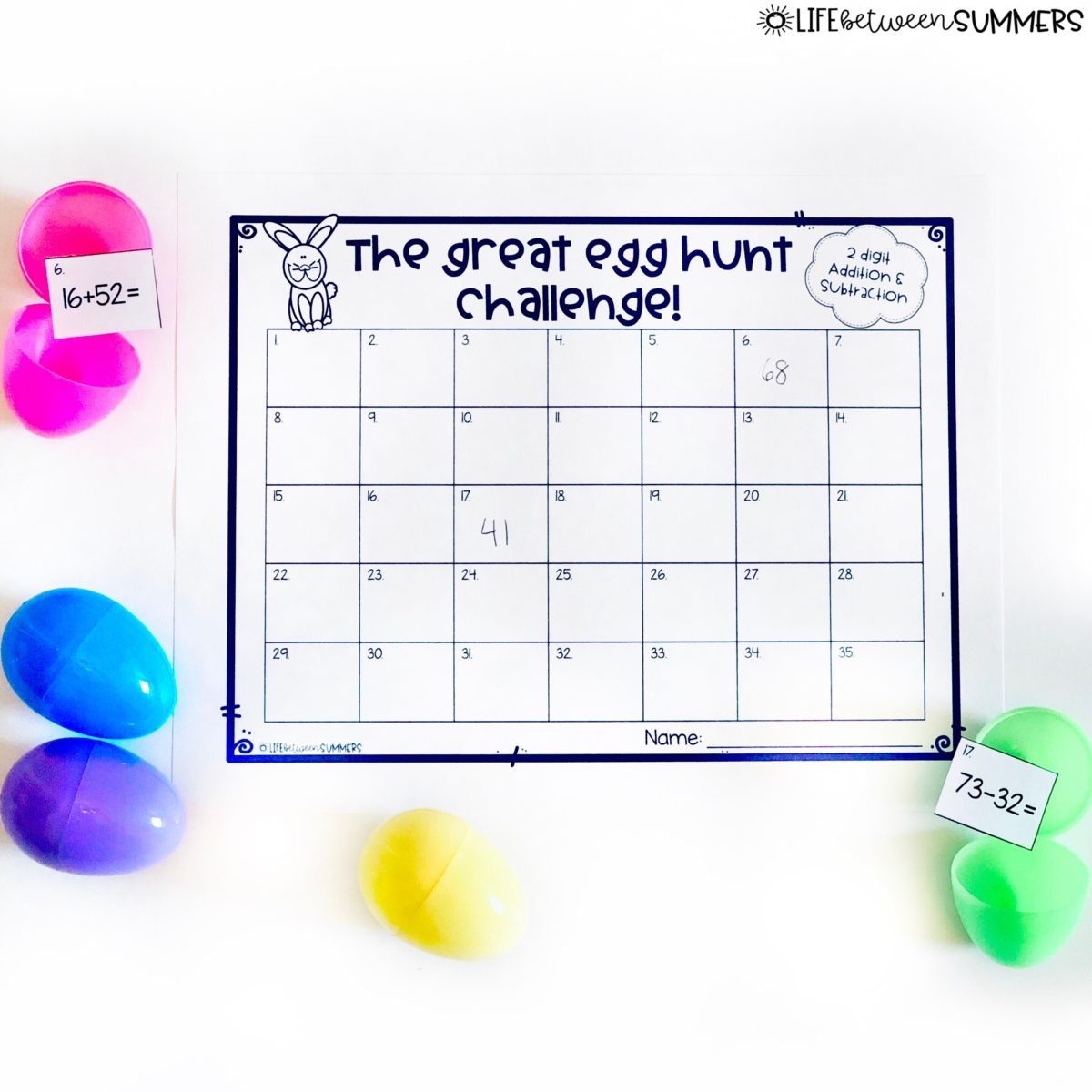 Classroom Egg Hunt Ideas For Math And Language Arts Life Between Summers Classroom Egg Hunt Ideas For Math And Language Arts Life Between Summers