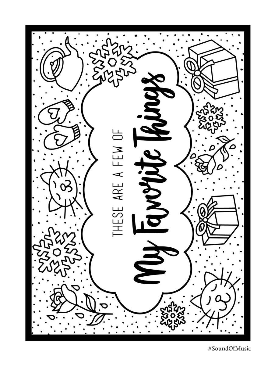 Coloring Sheets Rodgers Hammerstein Coloring Sheets Rodgers Hammerstein