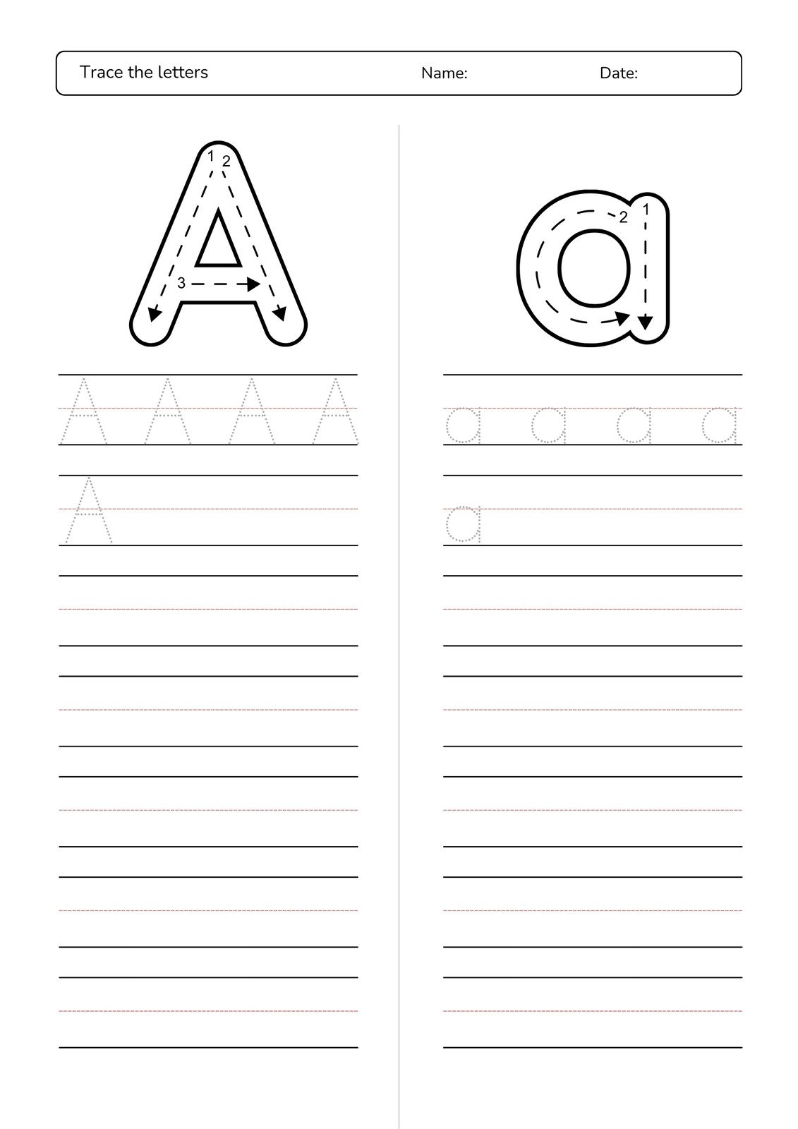 Customize 1 182 Alphabet Worksheet Templates Online Canva