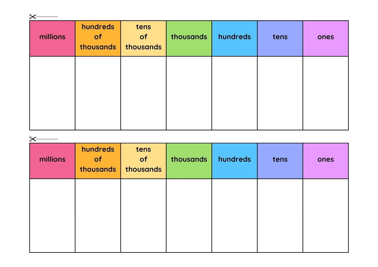 Customize 122 Place Value Worksheets Templates Online Canva