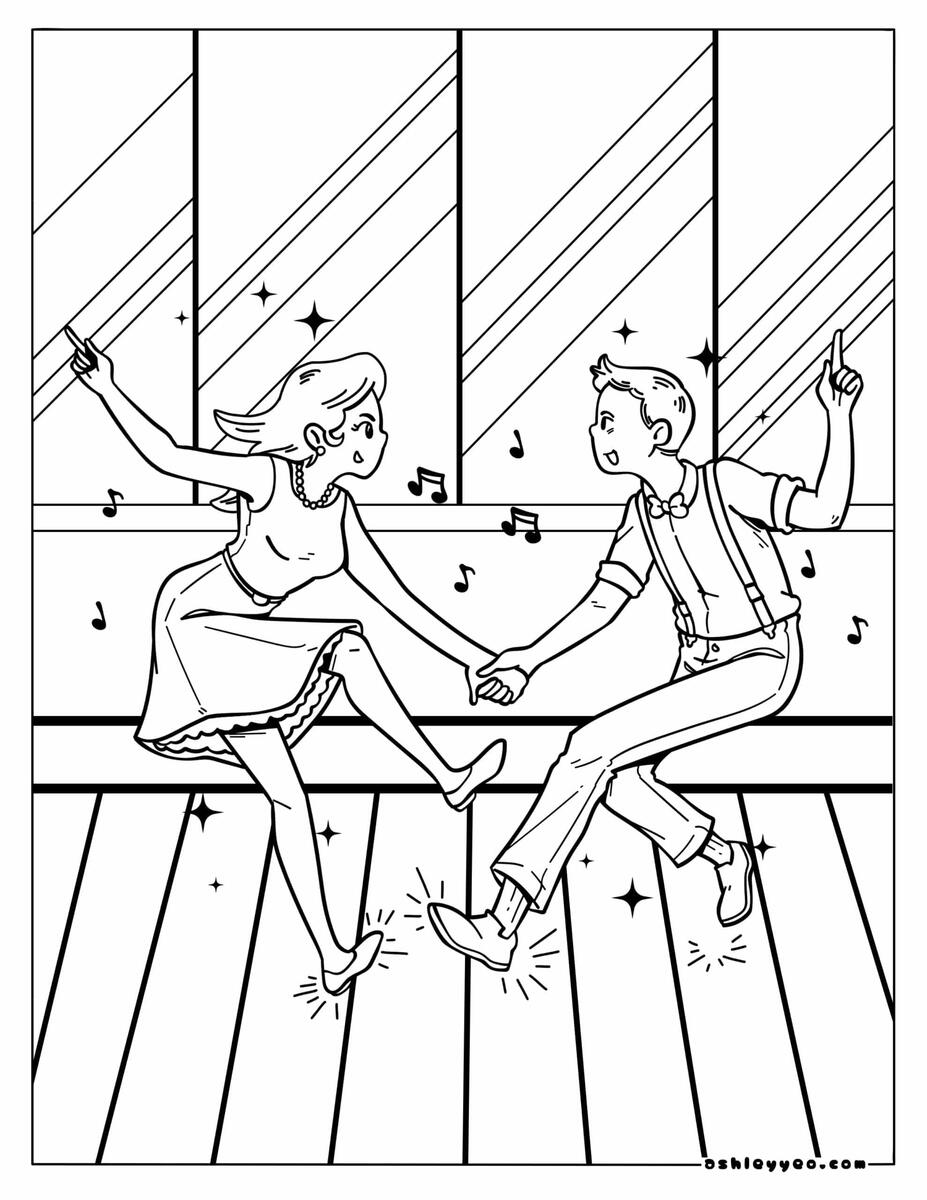Dance Coloring Pages For Kids Ashley Yeo Dance Coloring Pages For Kids Ashley Yeo
