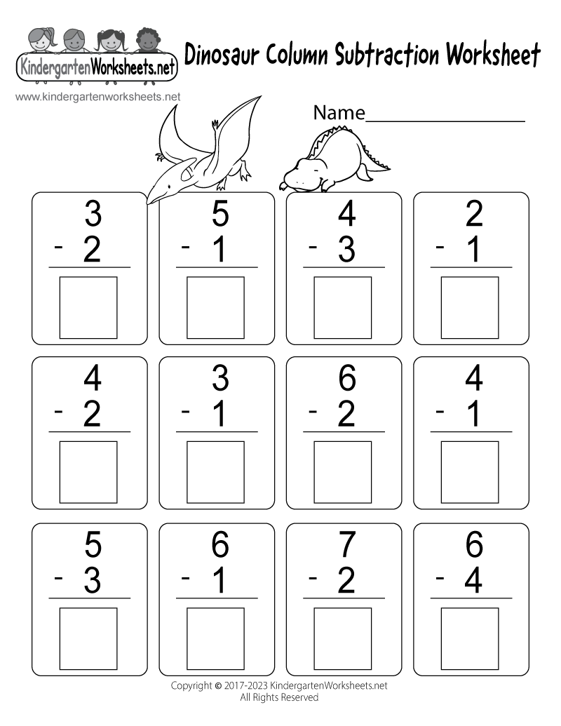 Beginner Subtraction 10 Kindergarten Subtraction Worksheets FREE Printable Worksheets Worksheetfun