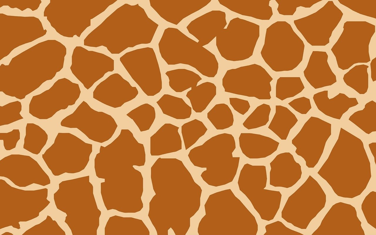 Download Giraffe Skin Pattern Royalty Free Stock Illustration Image Pixabay