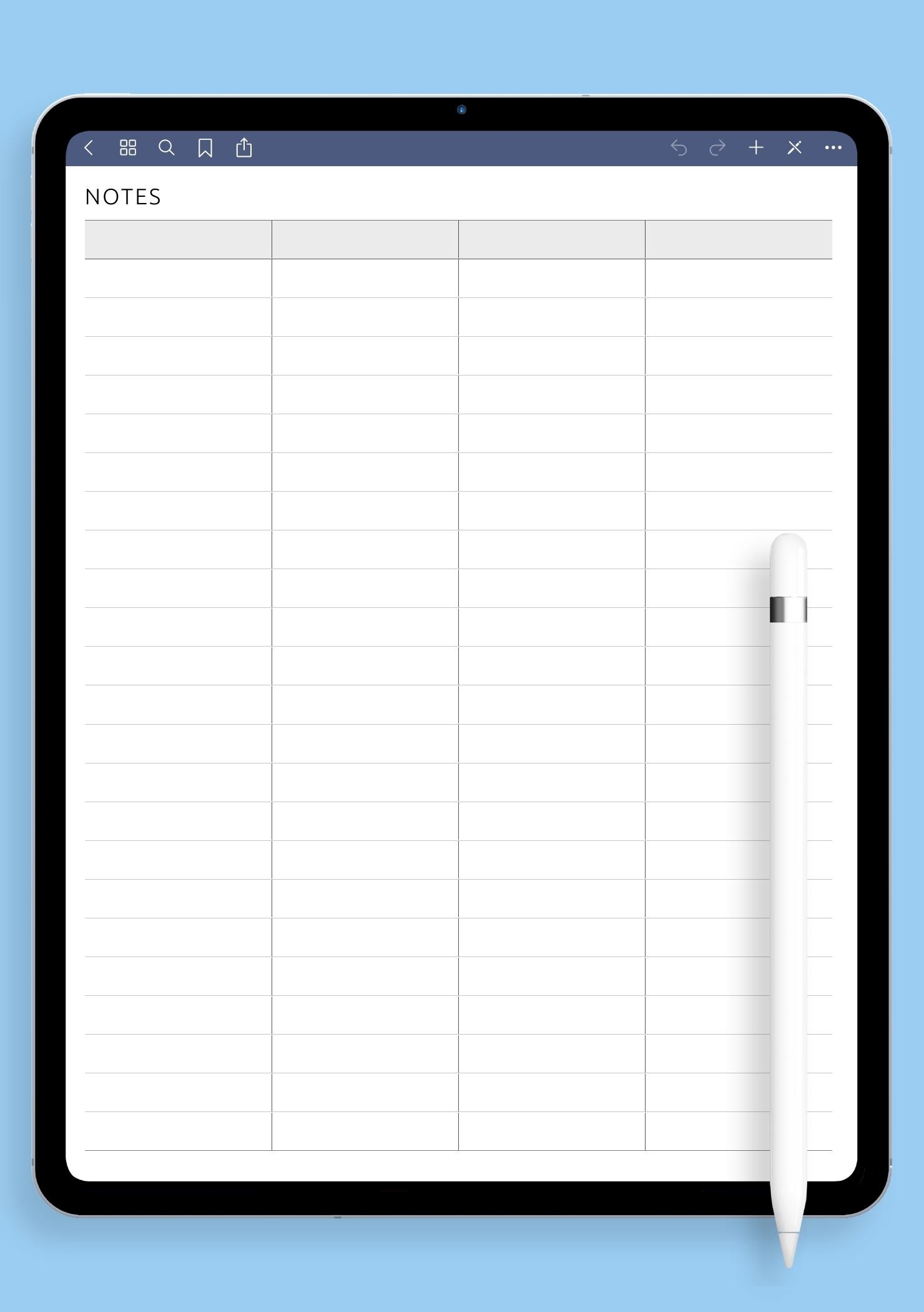 Download Printable Table 4 Column PDF Download Printable Table 4 Column PDF