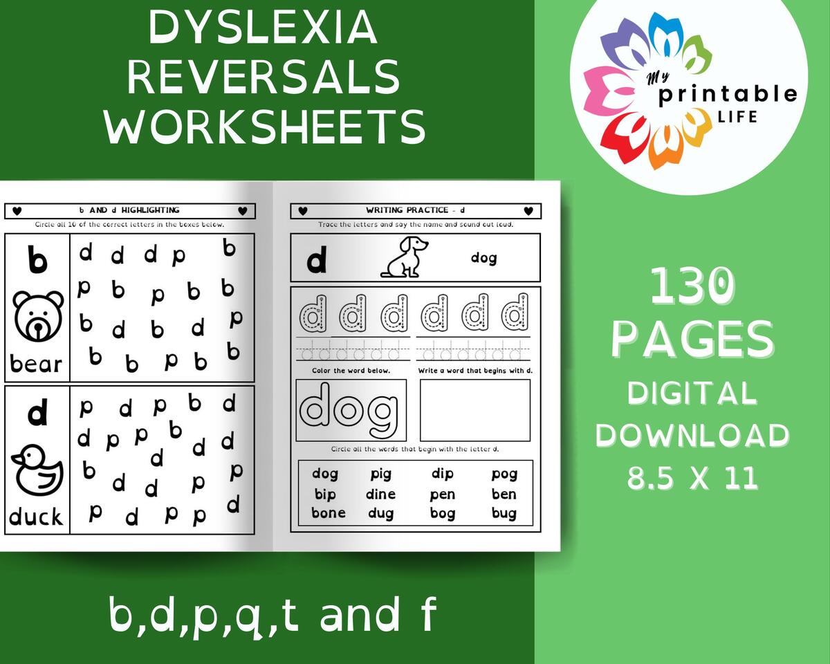 Free Printable Dyslexia Worksheets For Practice PDF Number Dyslexia