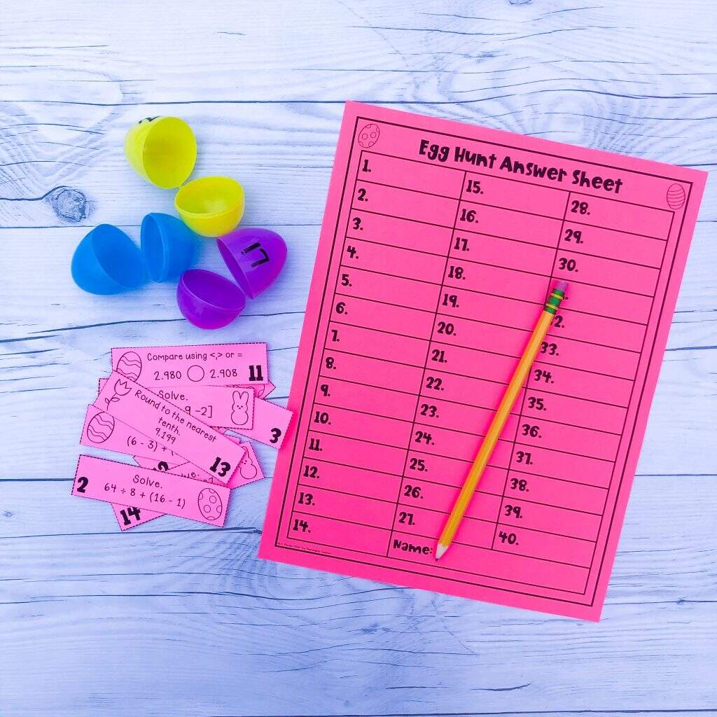 Engage Students With An Exciting Classroom Easter Egg Hunt Review The Meaningful Teacher