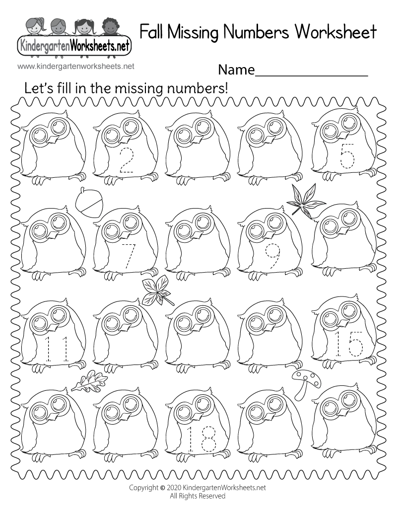 Fall Missing Numbers Worksheet 1 20 Free Printable Digital PDF Fall Missing Numbers Worksheet 1 20 Free Printable Digital PDF