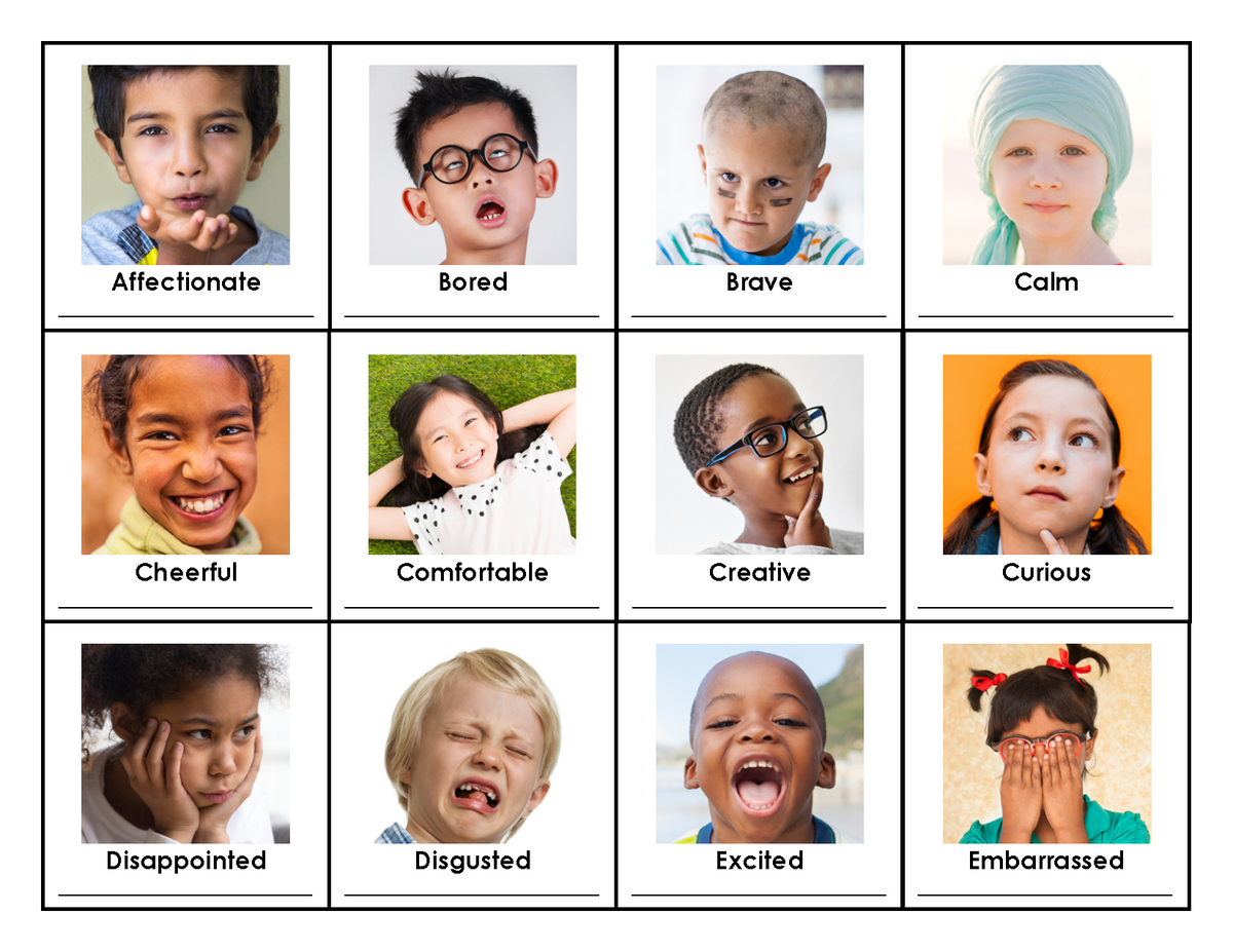 Feeling Faces Cards English Blank National Center For Pyramid Model Innovations Feeling Faces Cards English Blank National Center For Pyramid Model Innovations