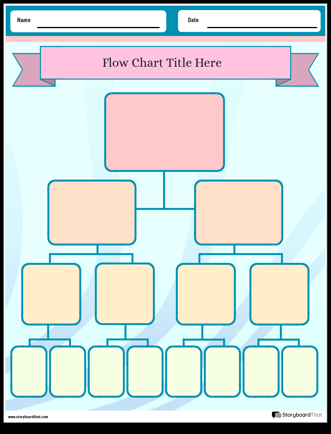 Flow Chart Worksheets Free Templates By Storyboard That Sample Blank Flow Chart Template In Google Docs Word Pages PDF Download Template