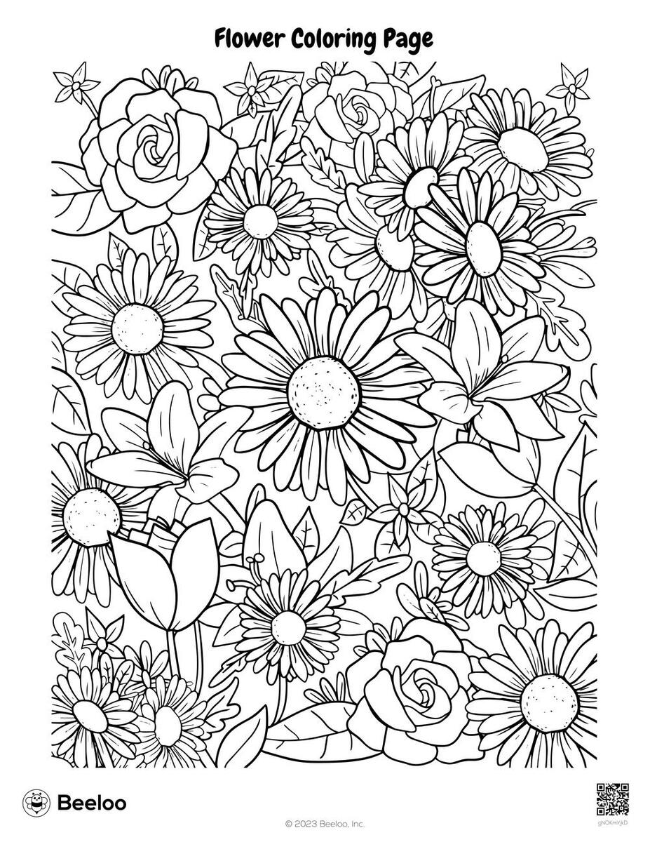 Free Printable Coloring Page Templates To Customize Canva