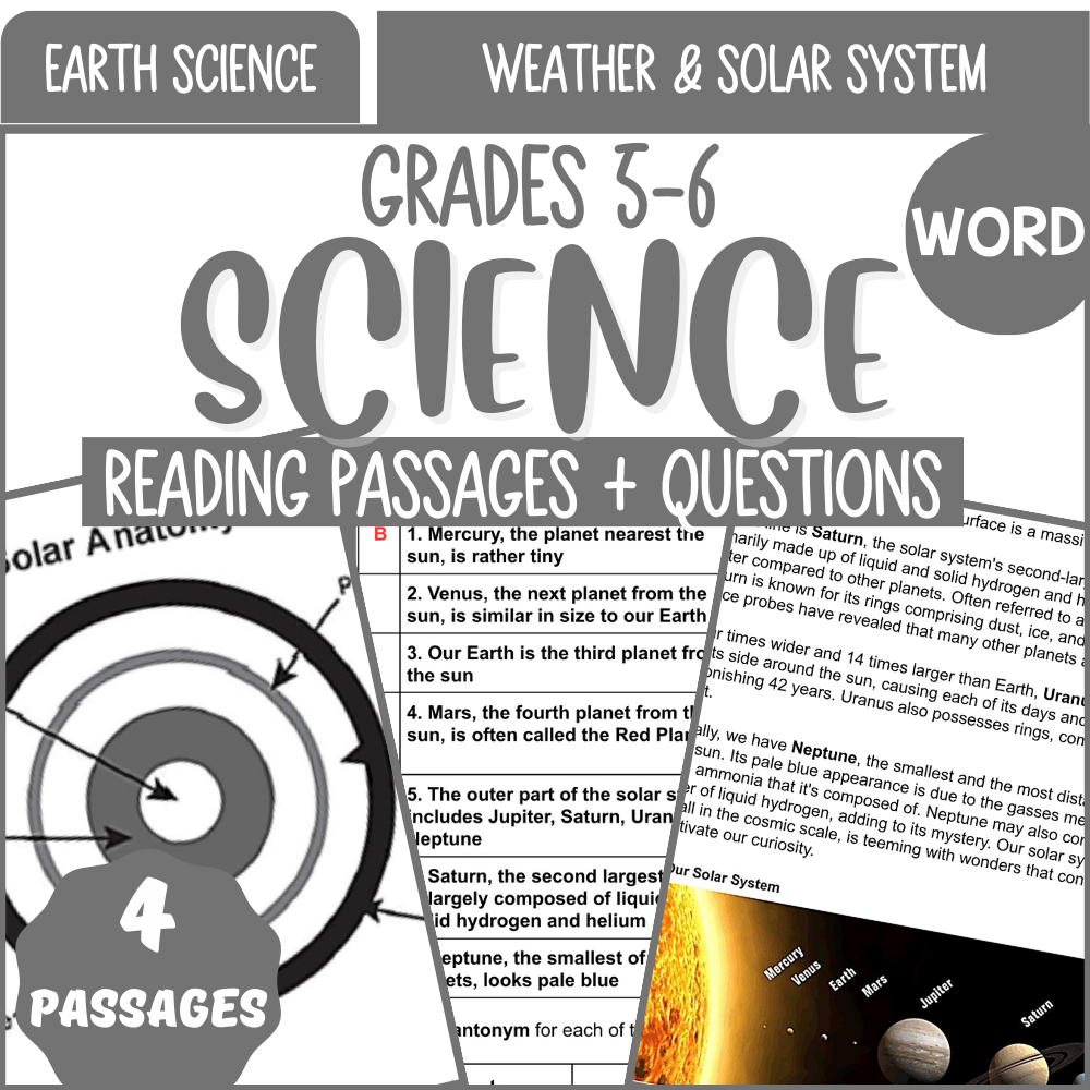 Free 5th Grade Science Reading Comprehension Worksheet Download Free 5th Grade Science Reading Comprehension Worksheet Png Images Free Worksheets On Clipart Library