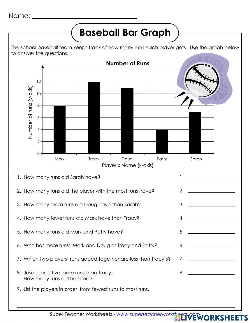 Free Baseball Math Worksheet Download Free Baseball Math Worksheet Png Images Free Worksheets On Clipart Library
