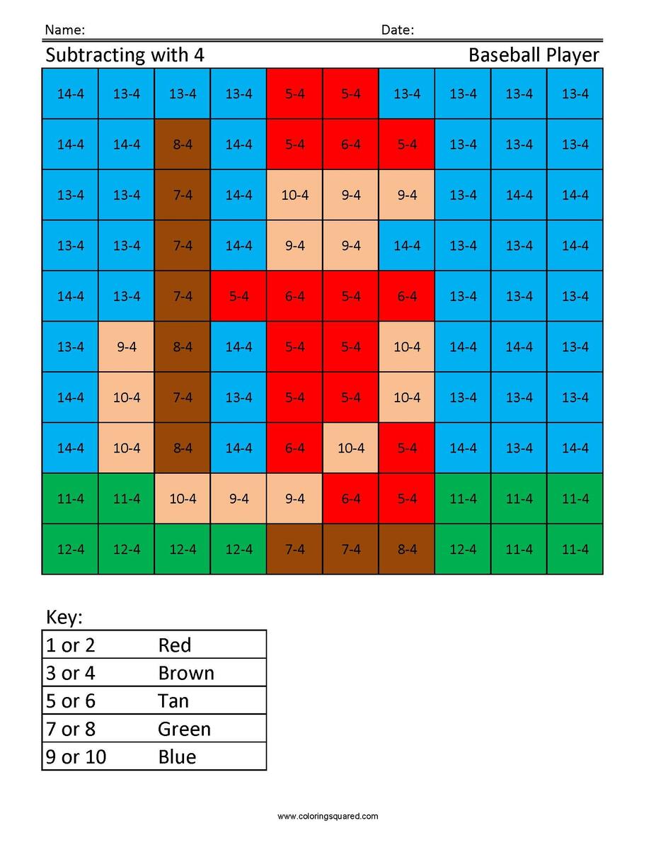 Free Baseball Math Worksheet Download Free Baseball Math Worksheet Png Images Free Worksheets On Clipart Library