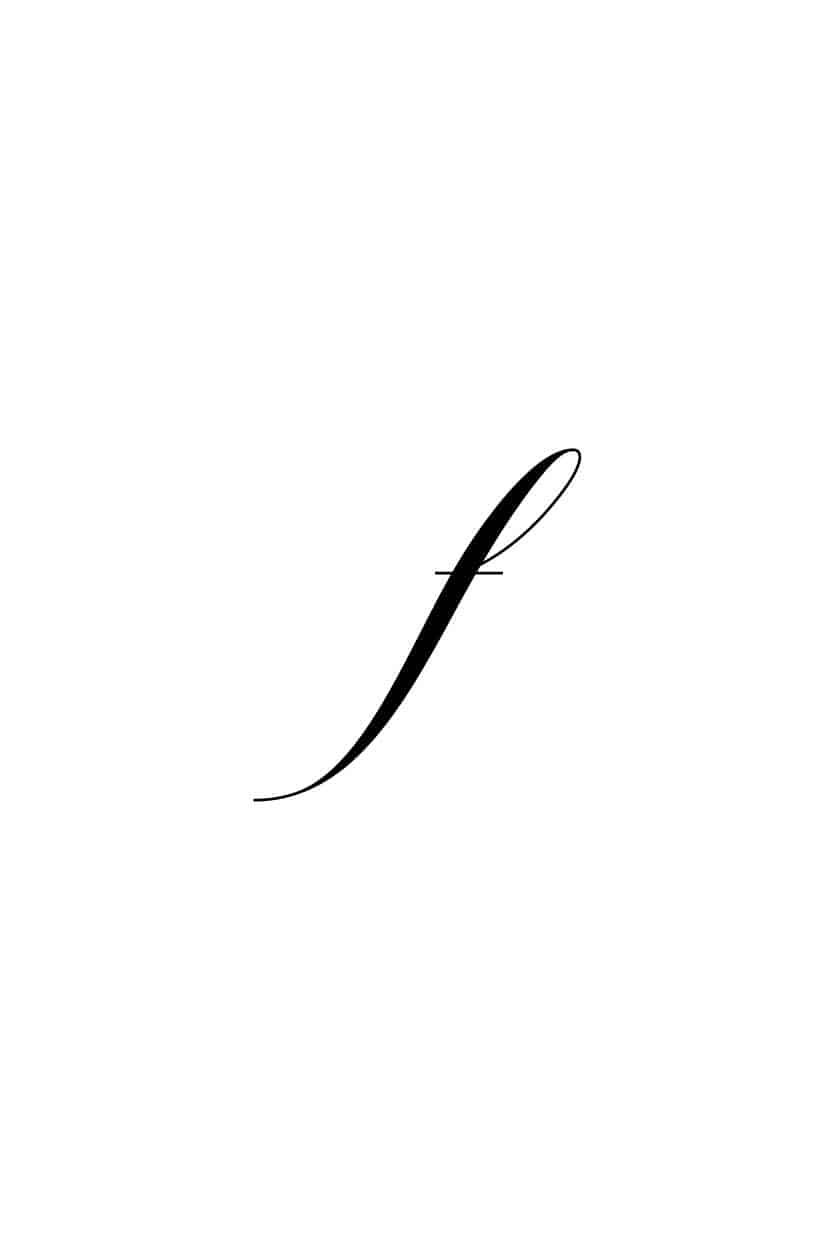 Free Cursive Letters Printable Royal Fancy Lowercase F Free Cursive Letters Printable Royal Fancy Lowercase F