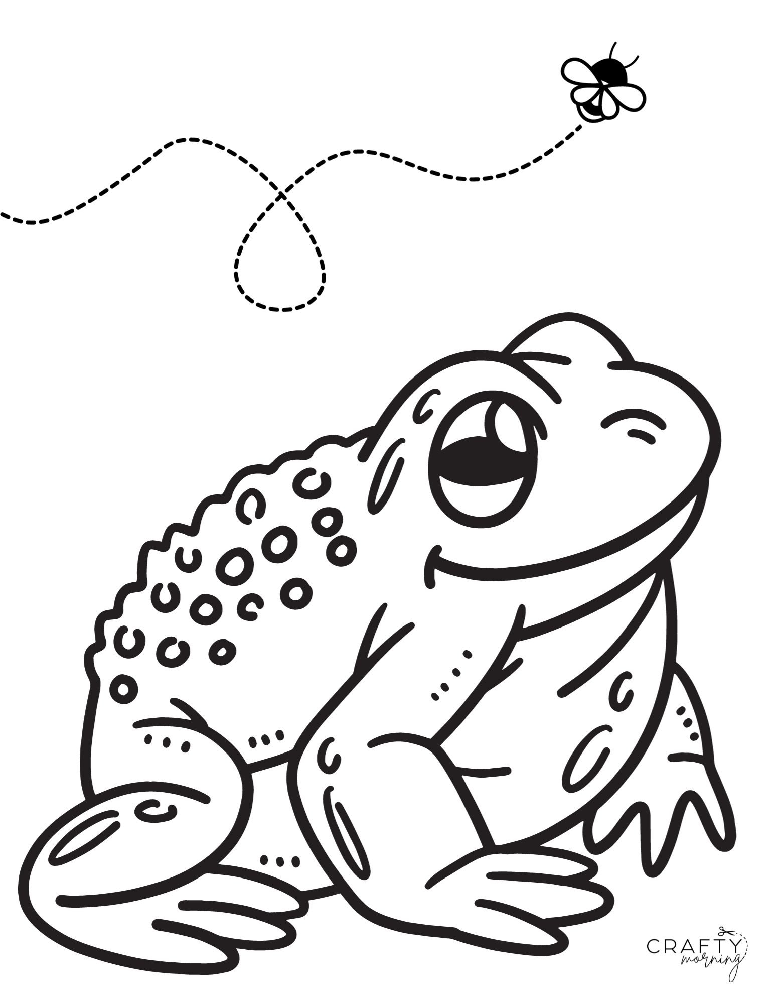 Tree Frog Coloring Pages Free Printable