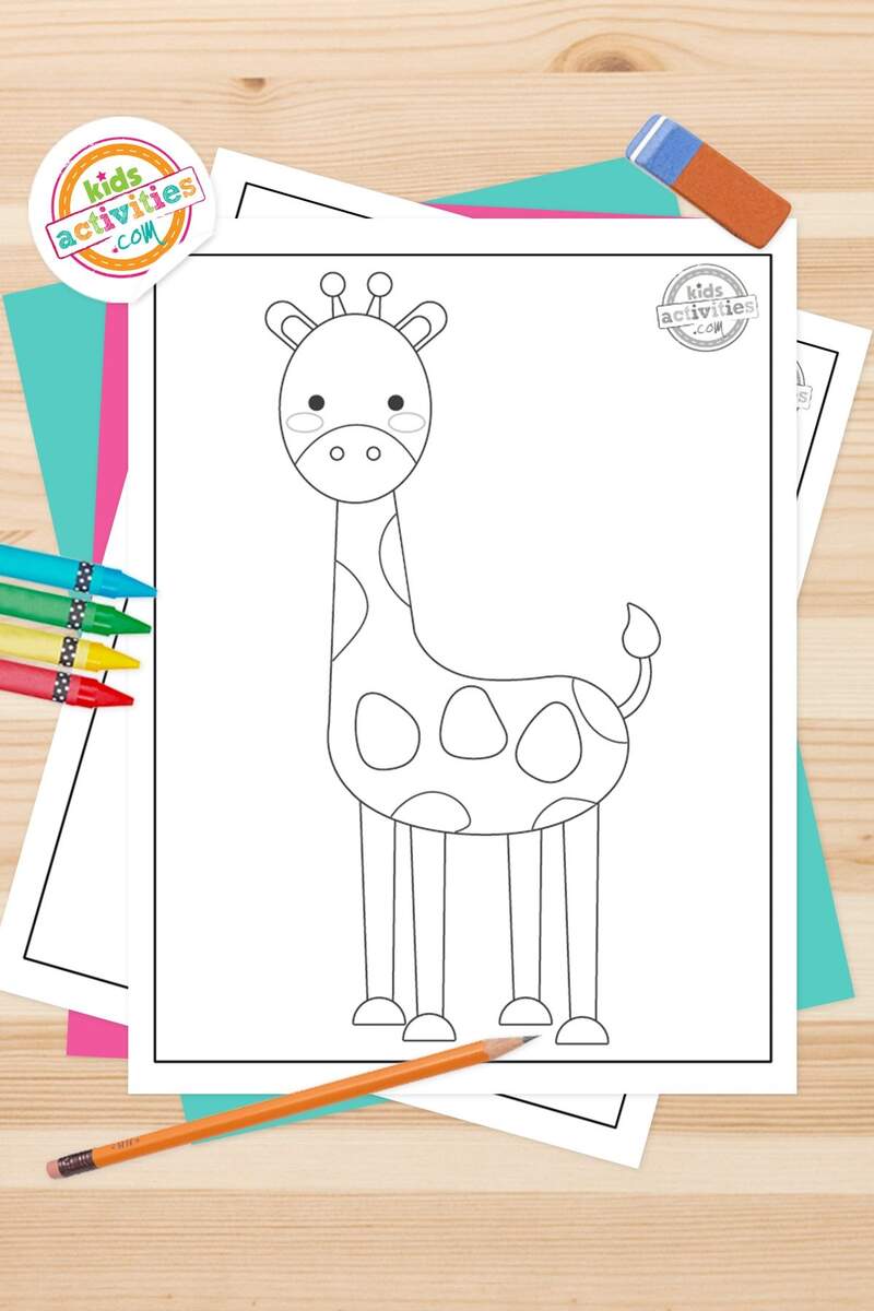 Giraffe Seamless Pattern Skin Print Design Royalty Free Vector VectorStock