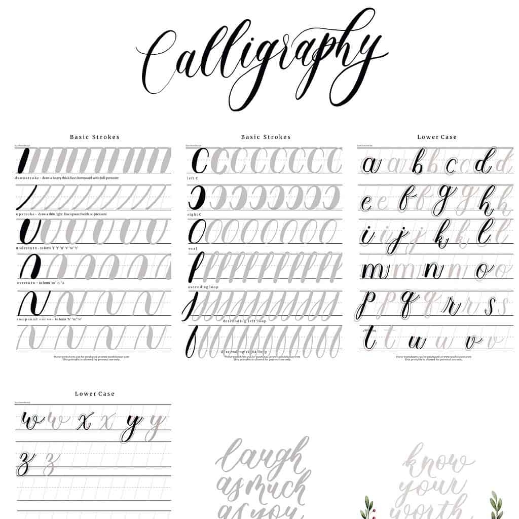 Free Hand Lettering Worksheets Hotsell Www Alfaangloandradas Br Worksheets Library