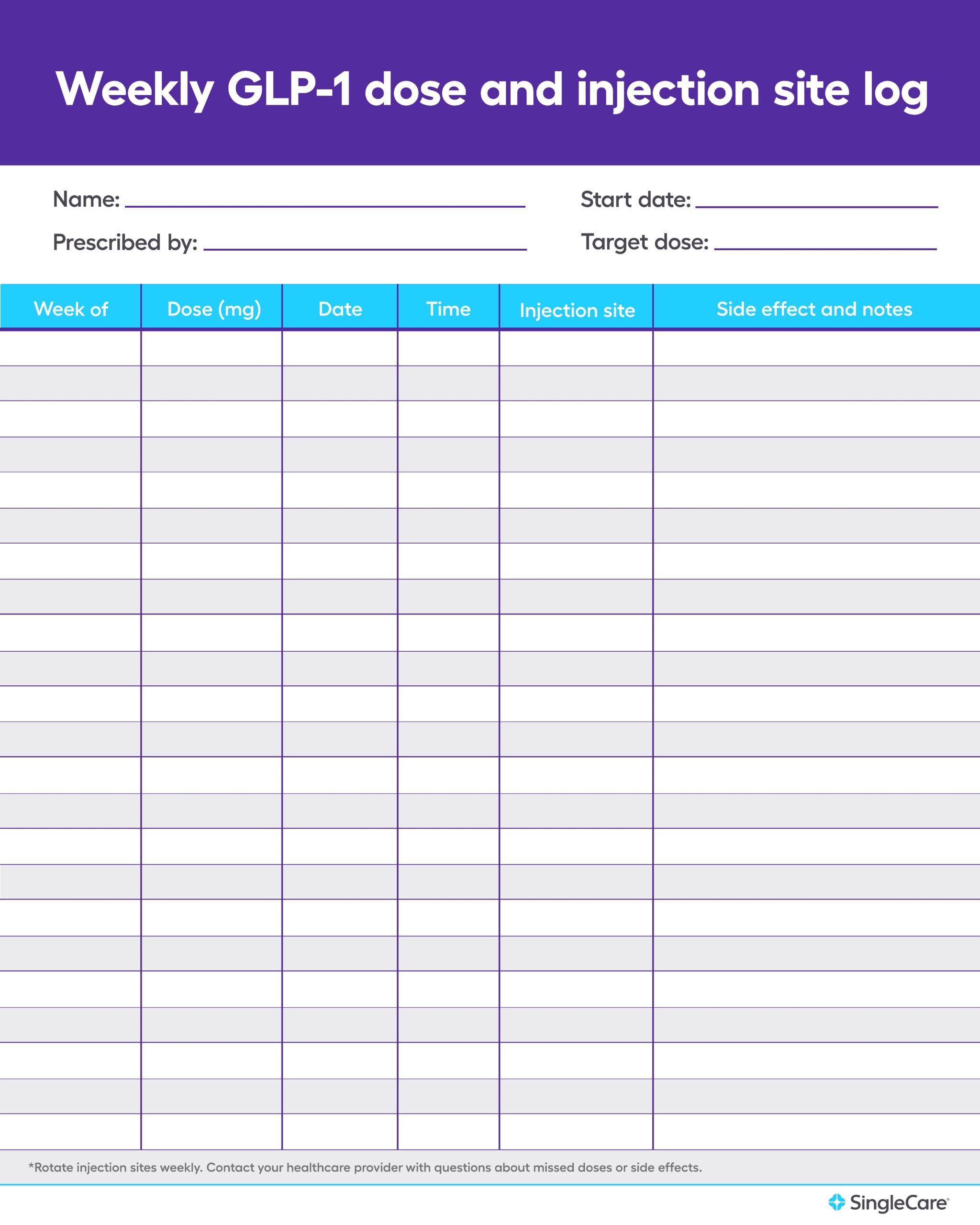 Free Medication List Templates For Patients And Caregivers Free Medication List Templates For Patients And Caregivers