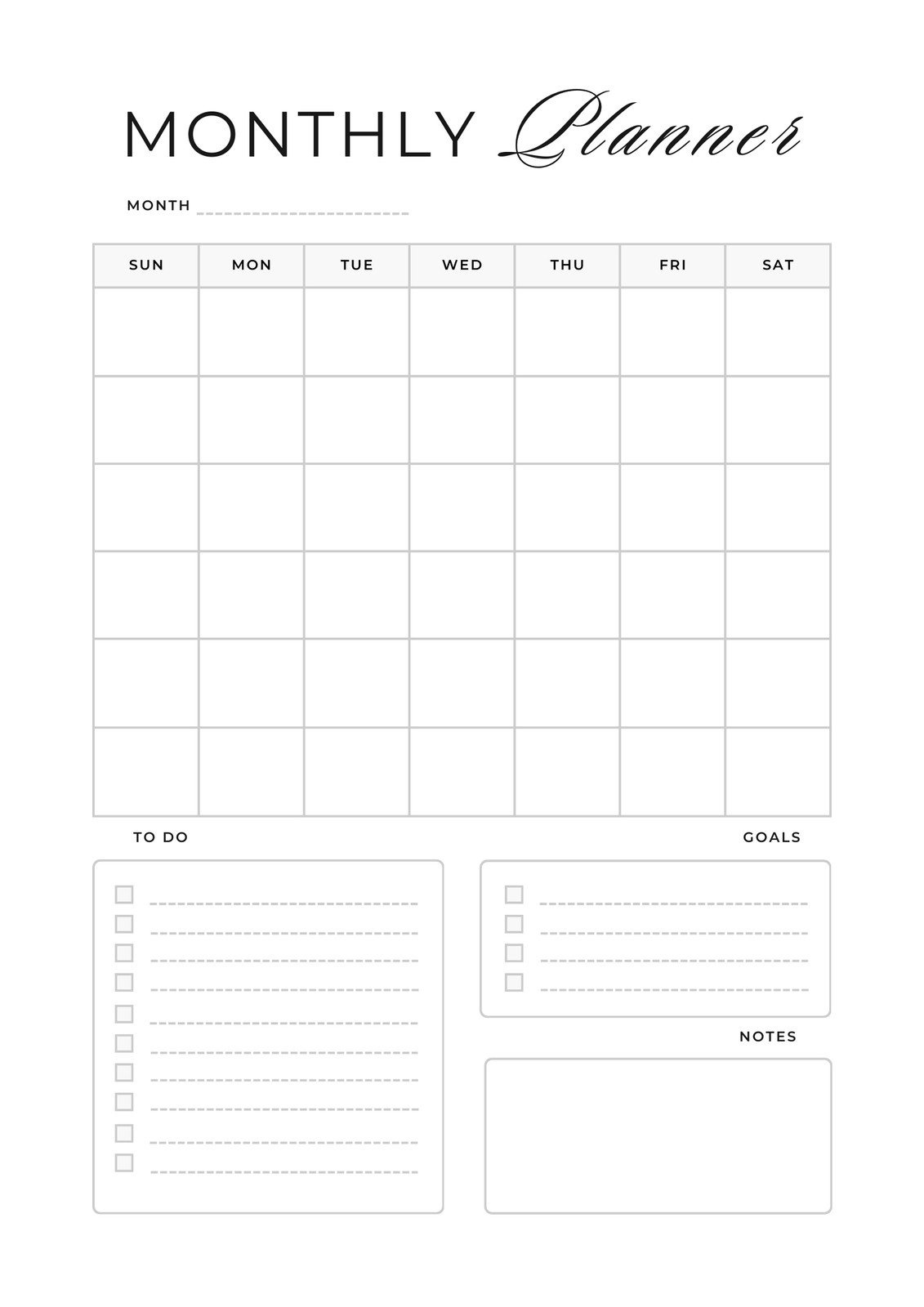 Weekly Planner 30 Minute Intervals The Learning Center