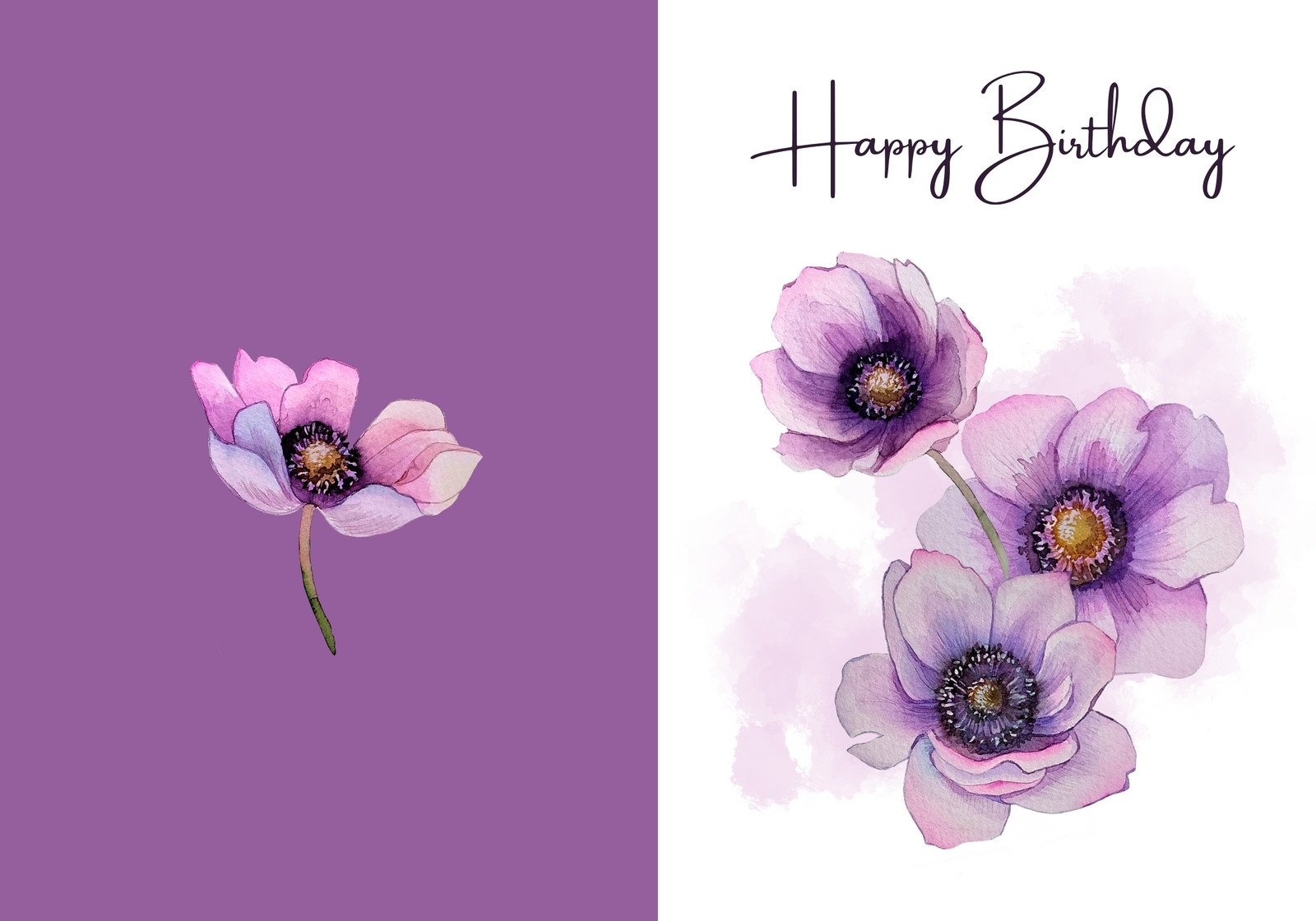 Free Printable Folded Card Templates To Customize Online Canva Free Printable Folded Card Templates To Customize Online Canva