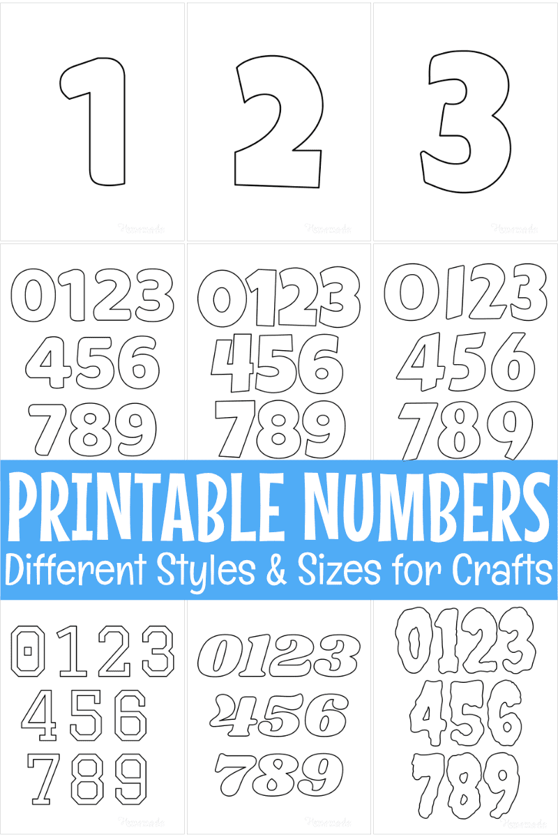 0 10 Printable Numbers Free Templates In All Sizes