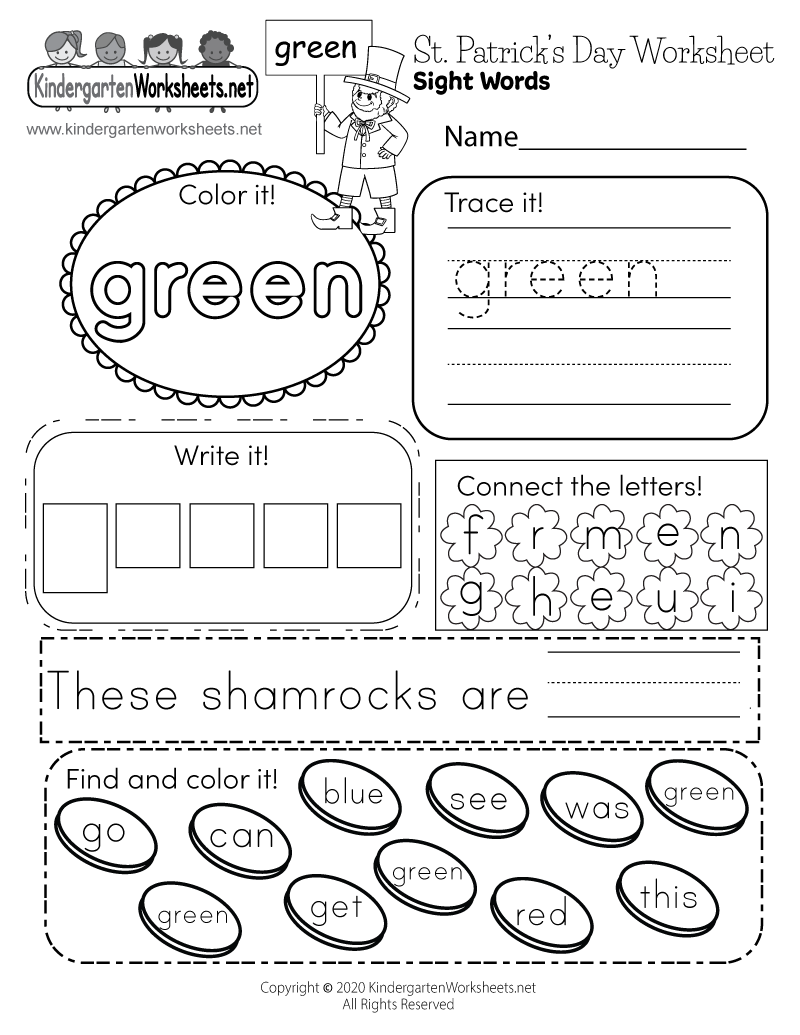 St Patrick S Day Maze Worksheet Free Printable Digital PDF
