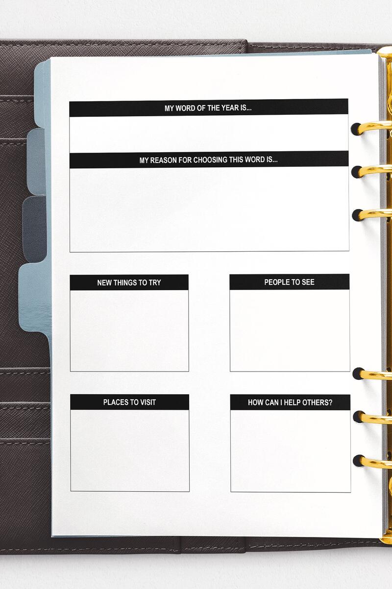 Free Undated Printable Planner Monthly Weekly Daily