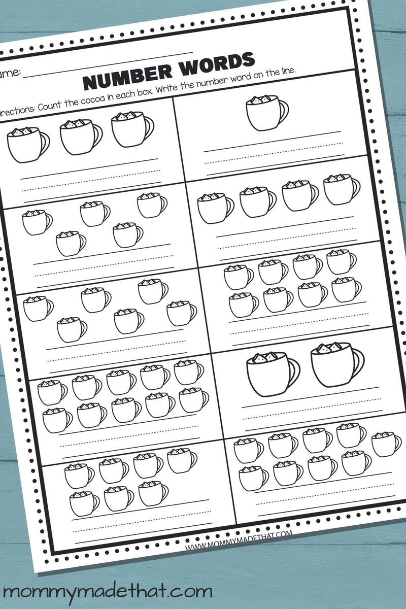 Free Winter Preschool Worksheets Great For Kindergarten Too