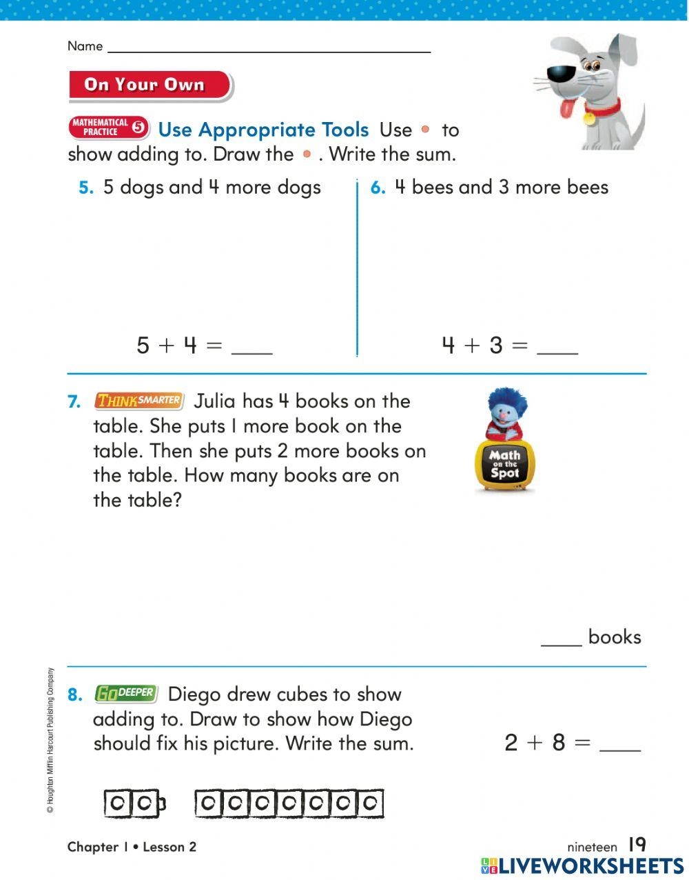 Go Math Chapter 12 Practice For First Grade 2D Shapes Made By Teachers