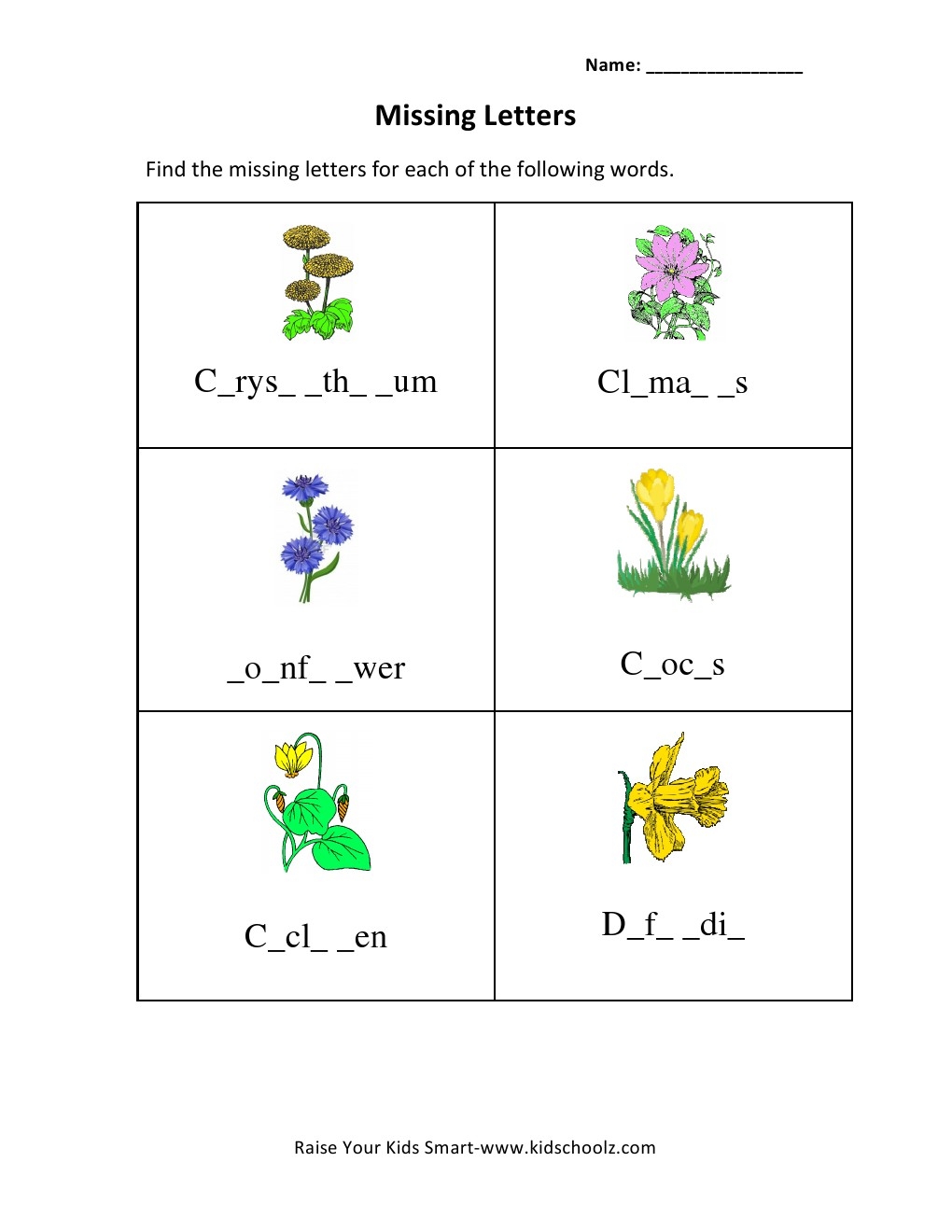 Grade 3 Missing Letters Worksheet 3 Kidschoolz Grade 3 Missing Letters Worksheet 3 Kidschoolz